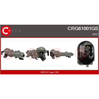 Radiateur, réaspiration des gaz d'échappement CASCO [CRG61001GS]