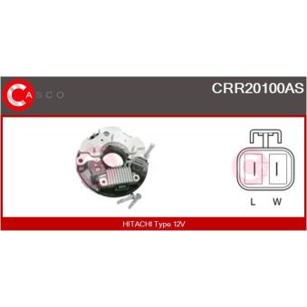 Kit de réparation, alternateur CASCO [CRR20100AS]