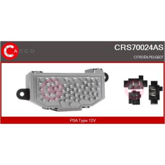 Résistance, pulseur d'air habitacle CASCO CRS70024AS pour RENAULT KANGOO 2.0 i - 140cv