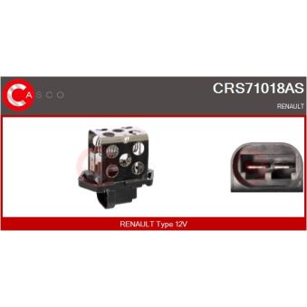 Résistance du ventilateur de radiateur CASCO OEM 7700432779 Résistance du ventilateur de radiateur CASCO OEM 7700432779