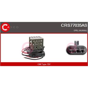 Résistance du ventilateur de radiateur CASCO [CRS77035AS]