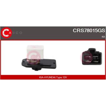 Résistance, pulseur d'air habitacle CASCO [CRS78015GS]