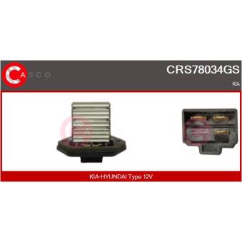 Résistance, pulseur d'air habitacle CASCO [CRS78034GS]