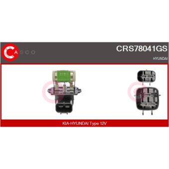 Résistance du ventilateur de radiateur CASCO [CRS78041GS]