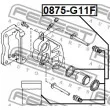 FEBEST 0875-G11F - Kit de réparation, étrier de frein
