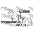 FEBEST 0875-G12R - Kit de réparation, étrier de frein