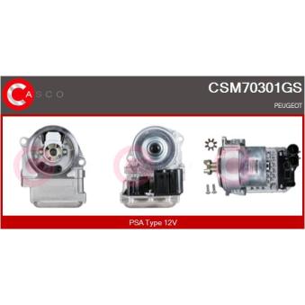 Moteur électrique, transmission de direction CASCO [CSM70301GS]