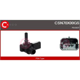 Capteur de pression, servofrein CASCO [CSN70X00GS]