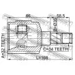 FEBEST 1011-EVMTLH - Jeu de joints, arbre de transmission avant gauche