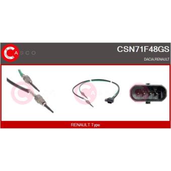 Capteur, température des gaz CASCO [CSN71F48GS]