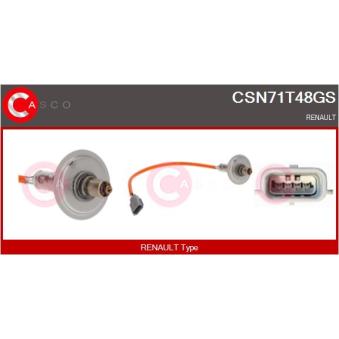 Sonde lambda CASCO [CSN71T48GS]
