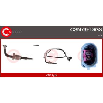 Capteur, température des gaz CASCO [CSN73FT9GS]