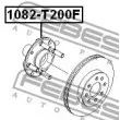 FEBEST 1082-T200F - Moyeu de roue avant