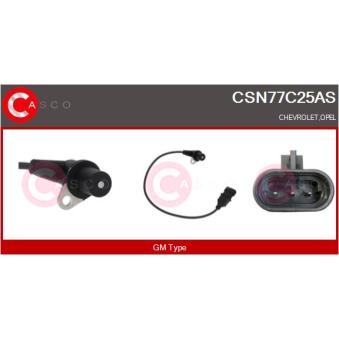 Capteur d'angle, vilebrequin CASCO [CSN77C25AS]