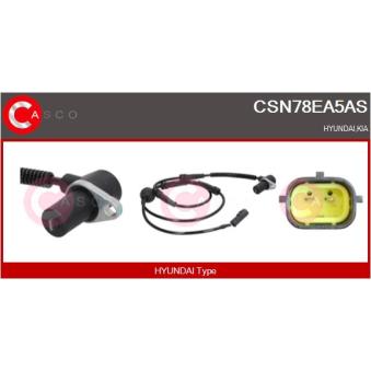 Capteur, vitesse de roue CASCO [CSN78EA5AS]