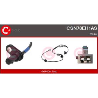 Capteur, vitesse de roue CASCO [CSN78EH1AS]
