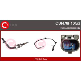 Capteur, température des gaz CASCO [CSN78F16GS]