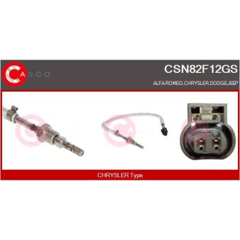 Capteur, température des gaz CASCO [CSN82F12GS]