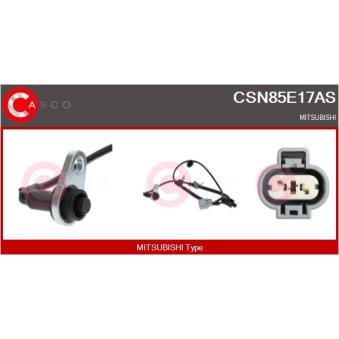 Capteur, vitesse de roue CASCO [CSN85E17AS]