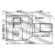 FEBEST 1211-IX352WDRH - Jeu de joints, arbre de transmission avant droit