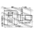 FEBEST 1211-MAT15 - Embout de cardan avant (kit de réparation)