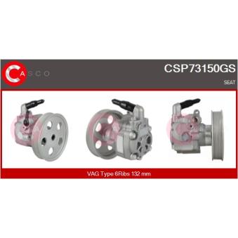 Pompe hydraulique, direction CASCO [CSP73150GS]