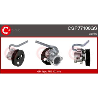 Pompe hydraulique, direction CASCO [CSP77106GS]