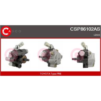 Pompe hydraulique, direction CASCO [CSP86102AS]