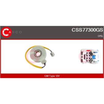 Détecteur de l'angle de braquage CASCO [CSS77300GS]