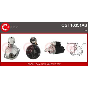 Démarreur CASCO [CST10351AS]