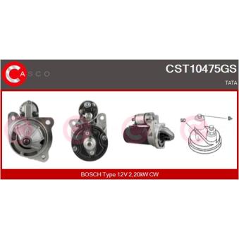 Démarreur CASCO [CST10475GS]