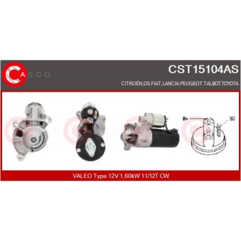 Démarreur CASCO OEM M001T50172 Démarreur CASCO OEM M001T50172