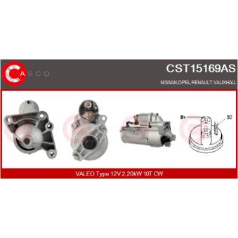 Démarreur CASCO OEM 2330000QAV Démarreur CASCO OEM 2330000QAV