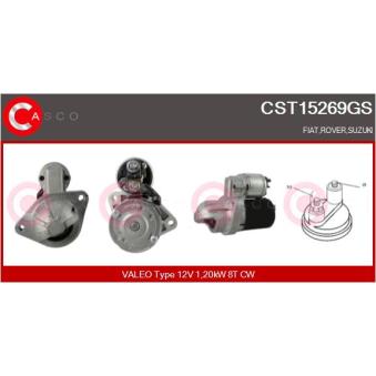 Démarreur CASCO [CST15269GS]