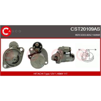 Démarreur CASCO OEM S114815