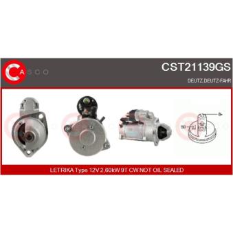 Démarreur CASCO [CST21139GS]