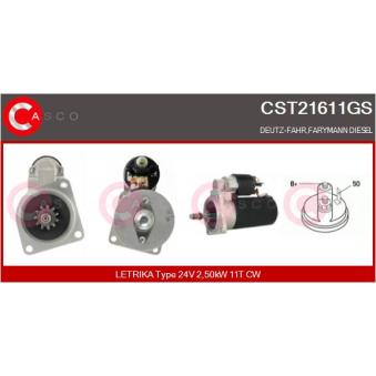 Démarreur CASCO [CST21611GS]