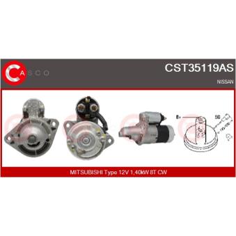 Démarreur CASCO OEM S114806