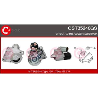 Démarreur CASCO OEM M0T22472AM Démarreur CASCO OEM M0T22472AM