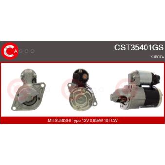 Démarreur CASCO [CST35401GS]
