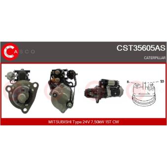 Démarreur CASCO [CST35605AS]