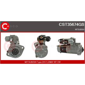 Démarreur CASCO [CST35674GS]
