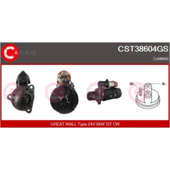 Démarreur CASCO [CST38604GS]