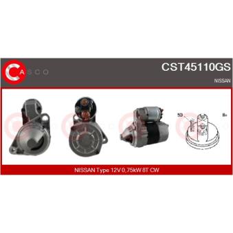 Démarreur CASCO OEM M002T42881