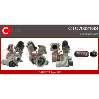 Turbocompresseur, suralimentation CASCO [CTC70021GS]