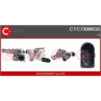Turbocompresseur, suralimentation CASCO [CTC73086GS]