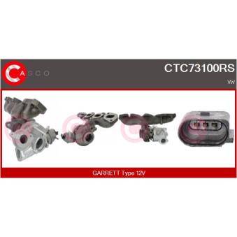 Turbocompresseur, suralimentation CASCO [CTC73100RS]