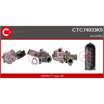 Turbocompresseur, suralimentation CASCO [CTC74033KS]