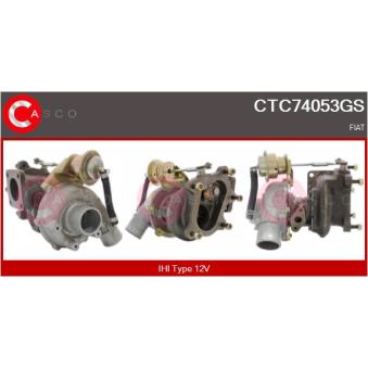 Turbocompresseur, suralimentation CASCO [CTC74053GS]