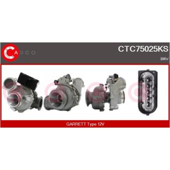 Turbocompresseur, suralimentation CASCO [CTC75025KS]